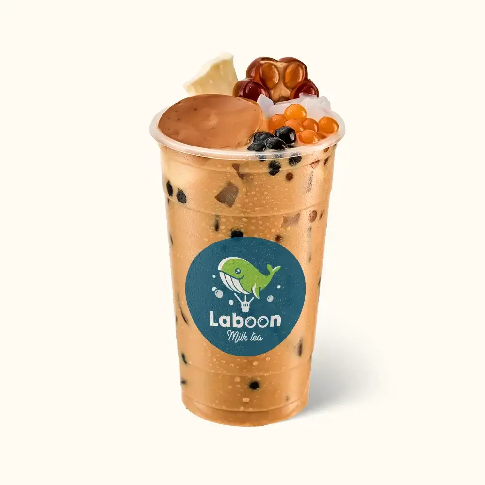 Trà Sữa Laboon Full Topping